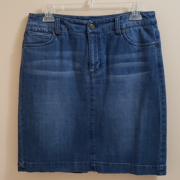Jones New York Dresses & Skirts - Jones New York Sport Denim Skirt EUC 4